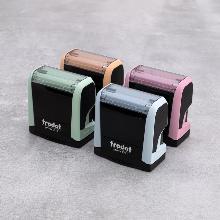 Selbstfärbender Stempel TRODAT Printy 4911 - Textplattengröße: 38mm x 14mm