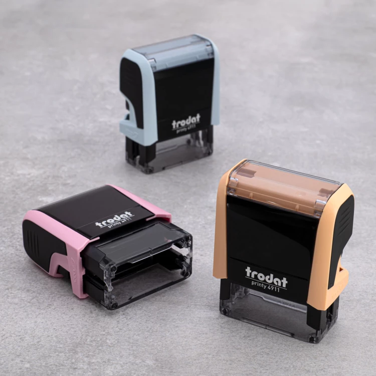 Selbstfärbender Stempel TRODAT Printy 4911 - Textplattengröße: 38mm x 14mm