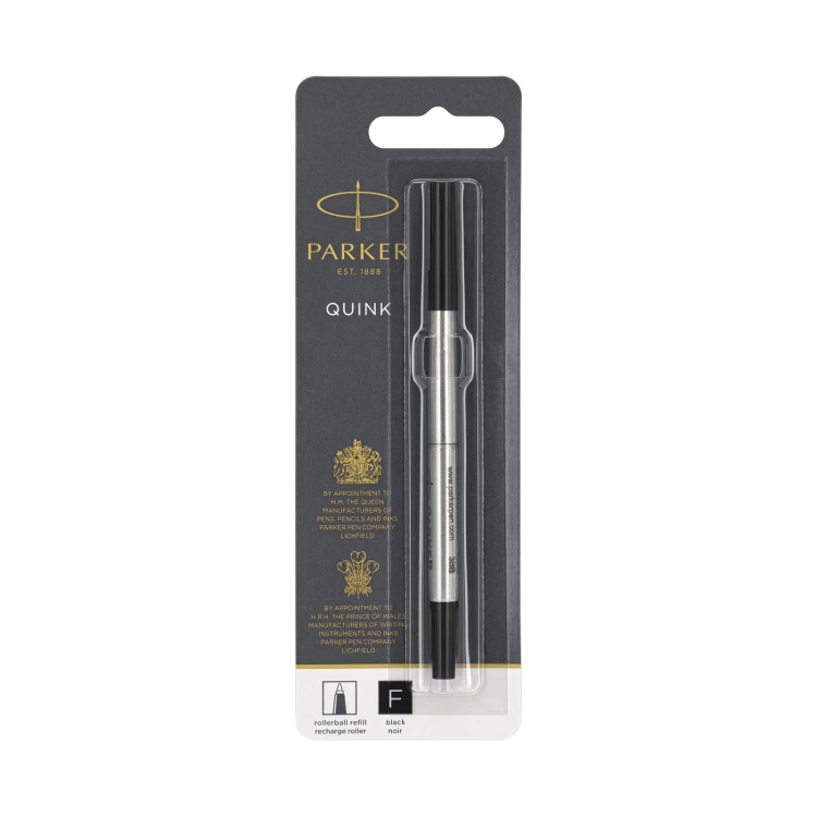 Parker Kugelschreibermine - Größe F (fein) - schwarze Tinte - WKP005