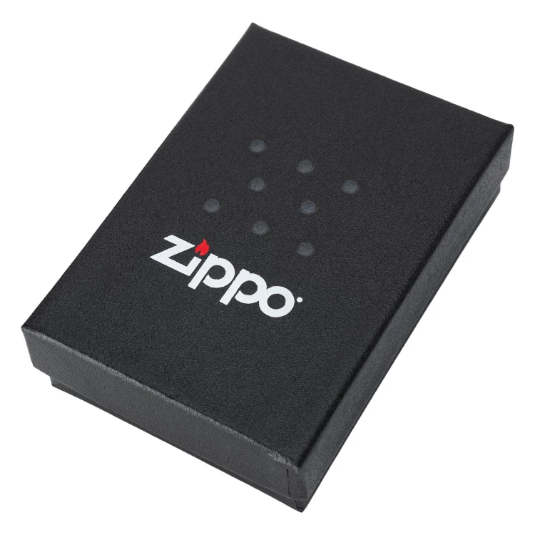 ZIPPO Vintage Feuerzeug aus hochpoliertem Messing - ZIP064