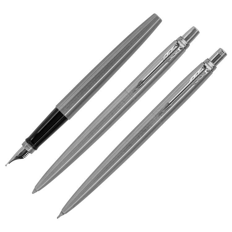 Jotter TRIO Stahl CT Füllfederhalter + Bleistift + Kugelschreiber - PAR237-TRIO