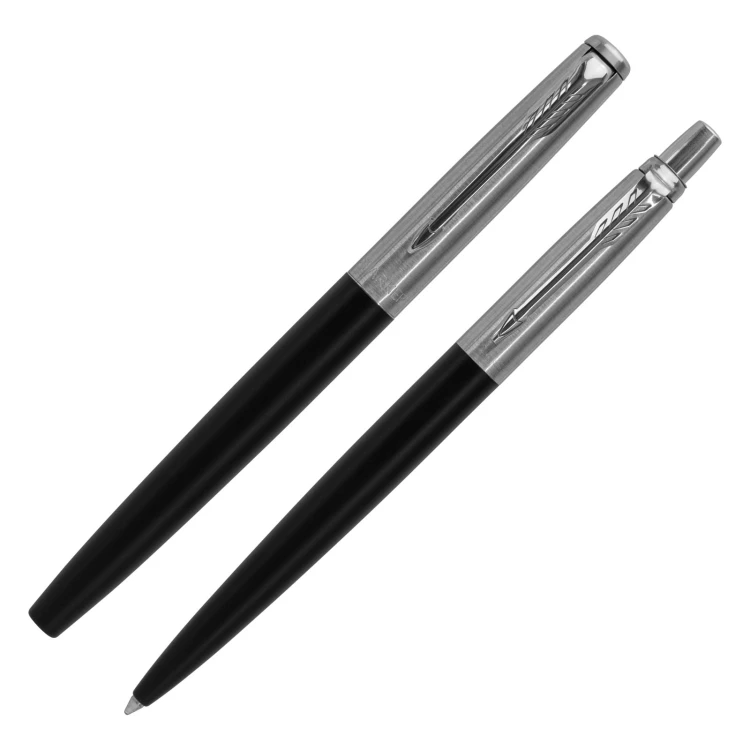 Jotter Core Bond Street schwarz CT Füllfederhalter + Kugelschreiber Set - Größe M (medium) - PAR236-DUO-PRO