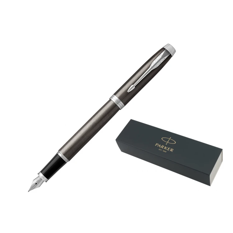 Ewiges Füllfederhalter PARKER IM Core Dark Espresso CT - PAR196-P-PT