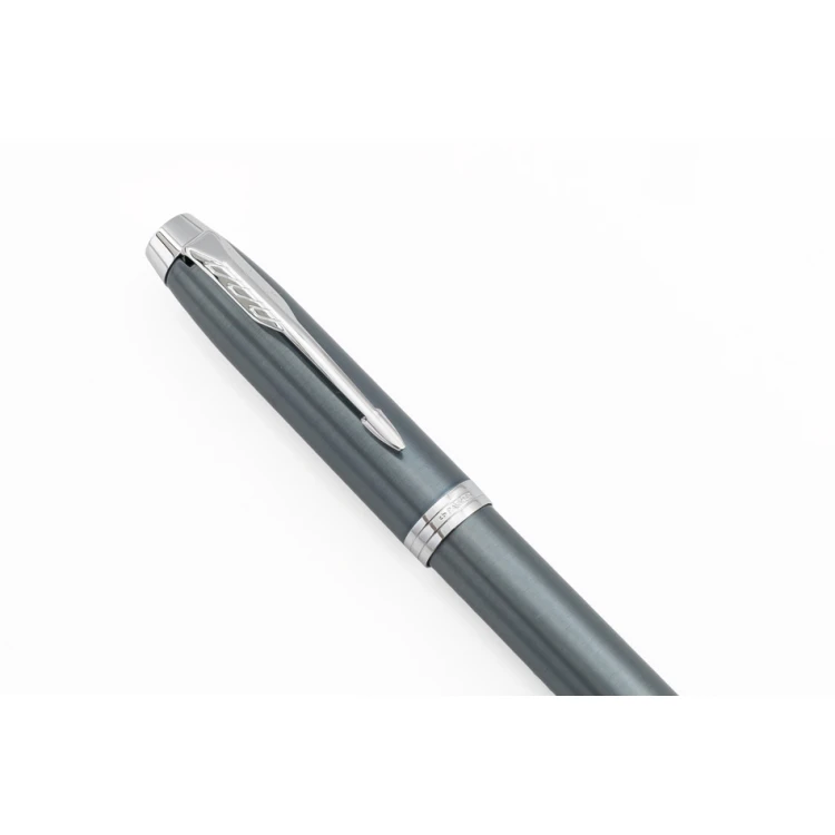 Ewiger Füllfederhalter PARKER IM Core Blau Grau CT - PAR197-P-PT