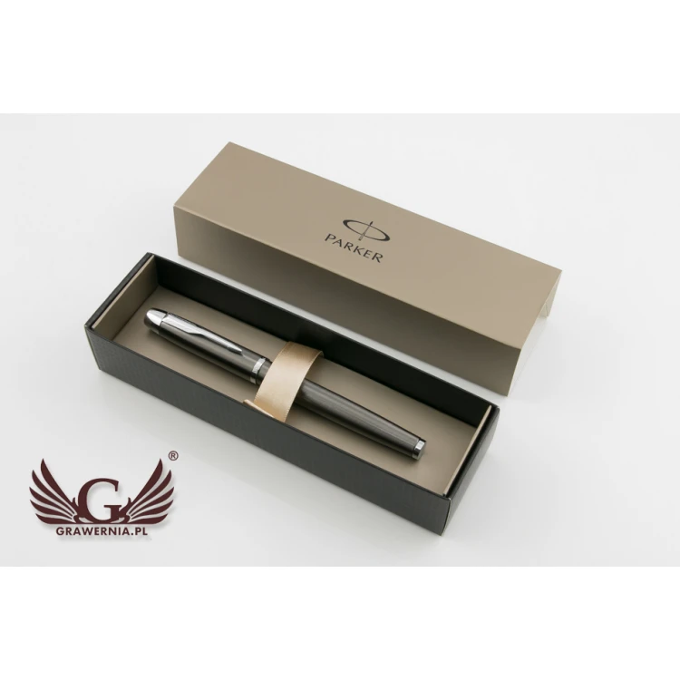 Ewiges Füllfederhalter PARKER IM Gun Metal CT - PAR105-P-SW