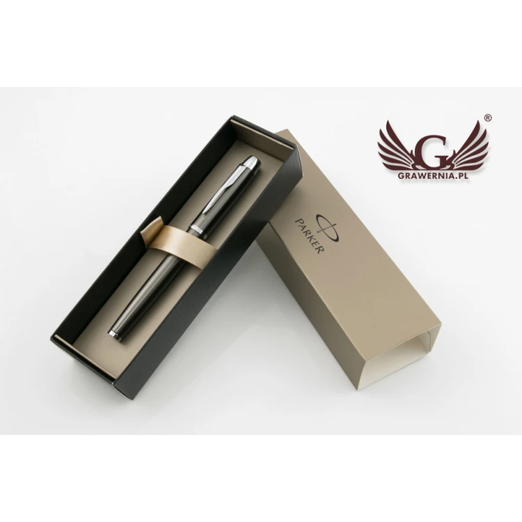 Ewiges Füllfederhalter PARKER IM Gun Metal CT - PAR105-P-SW