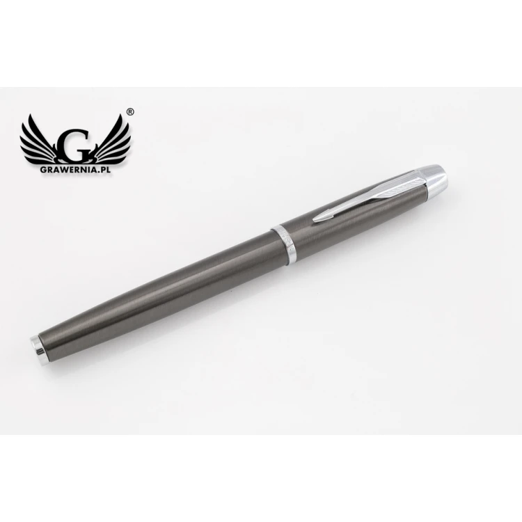 Ewiger Füllfederhalter PARKER IM Gun Metal CT mit Etui - PAR154-P-SWPAG