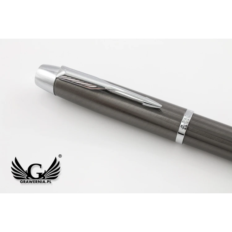 Ewiger Füllfederhalter PARKER IM Gun Metal CT mit Etui - PAR154-P-SWPAG