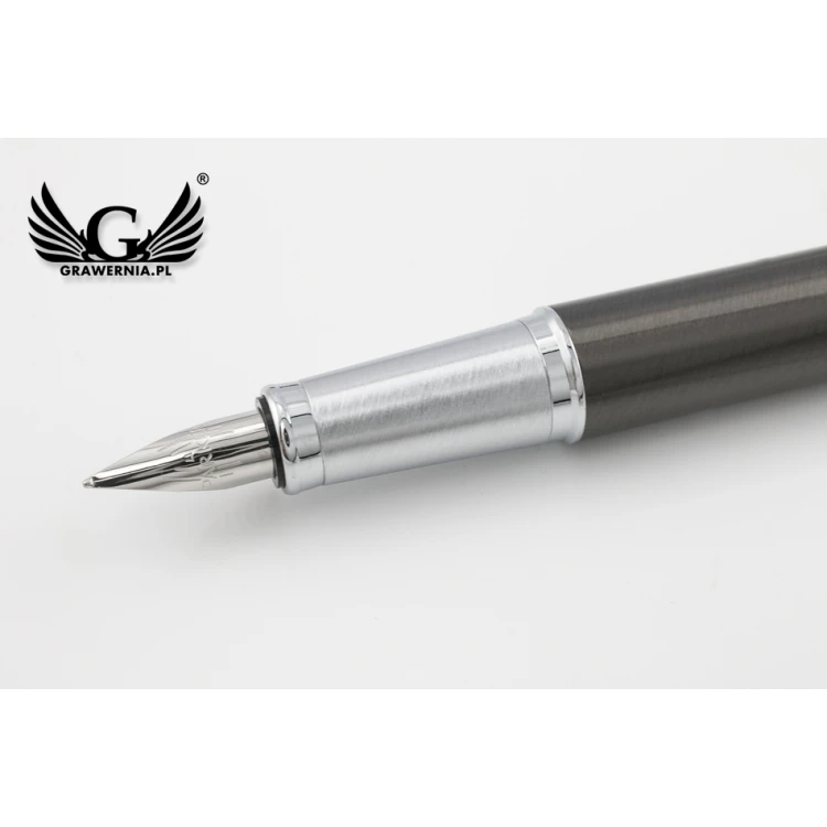 Ewiger Füllfederhalter PARKER IM Gun Metal CT mit Etui - PAR154-P-SWPAG
