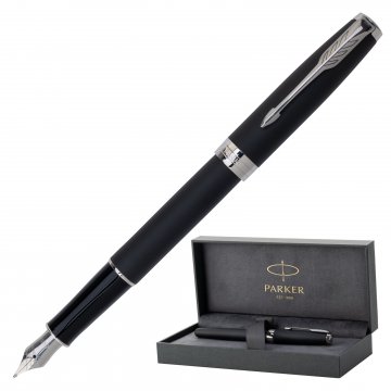 Ewiges Parker Sonnet Core Füllfederhalter Mattschwarz CT - PAR217