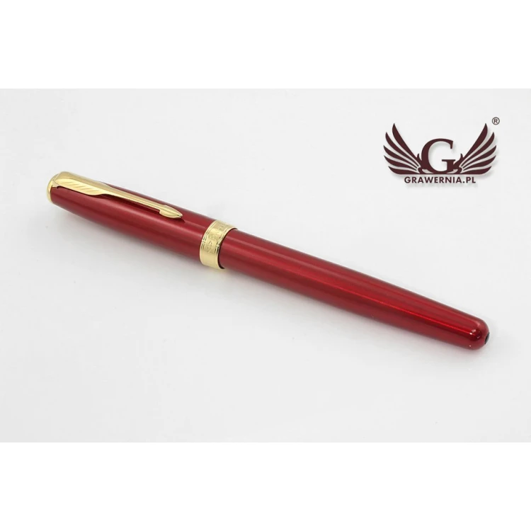 Ewiger Füllfederhalter PARKER SONNET Lack Rot GT - PAR150-P-SW