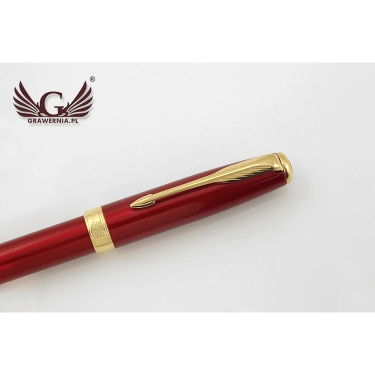 Ewiger Füllfederhalter PARKER SONNET Lack Rot GT - PAR150-P-SW