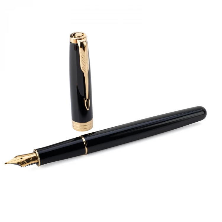 Ewiges Parker Sonnet Core Lack Tief Schwarz GT - PAR149-P-SW