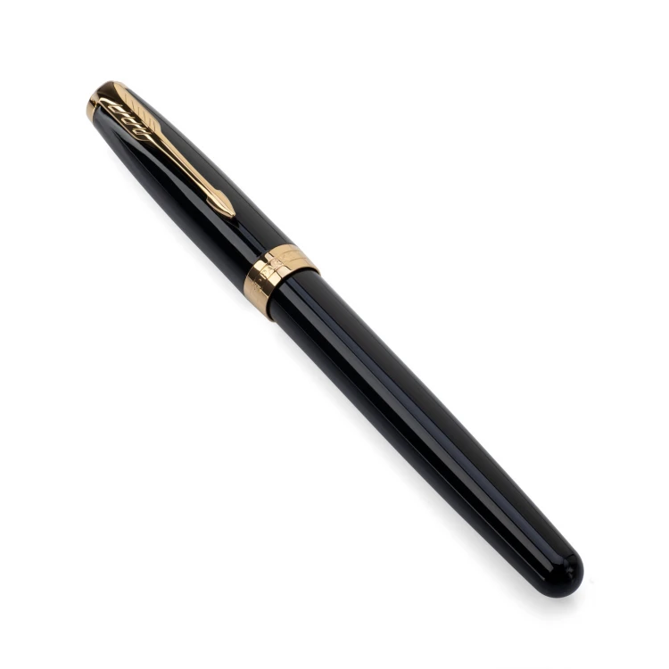 Ewiges Parker Sonnet Core Lack Tief Schwarz GT - PAR149-P-SW