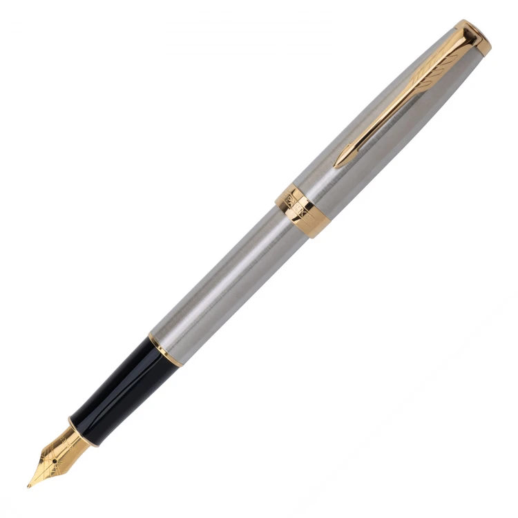 Ewiges Parker Sonnet Core Stahl GT Füllfederhalter - PAR152-P-SW