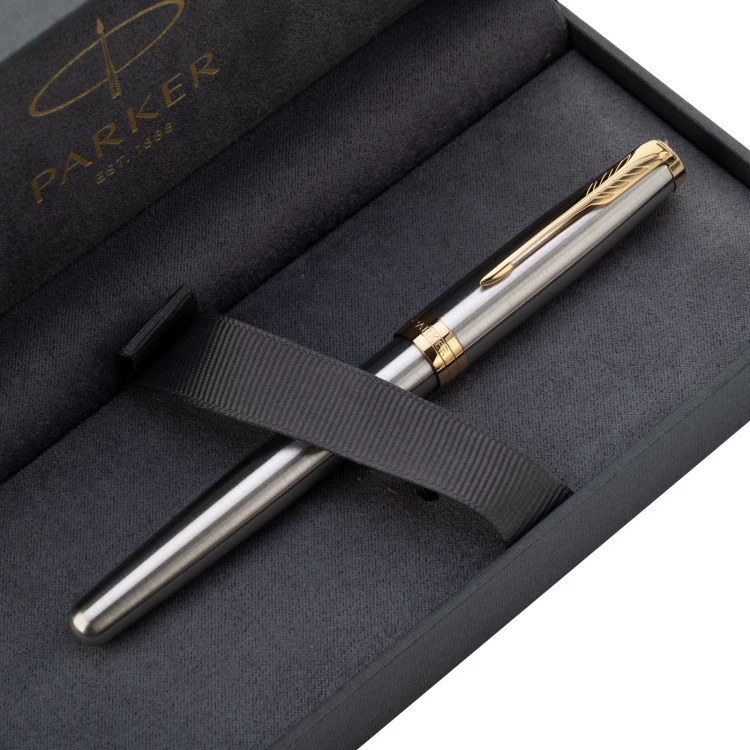 Ewiges Parker Sonnet Core Stahl GT Füllfederhalter - PAR152-P-SW