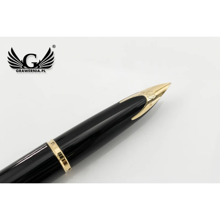 Ewiges Füllfederhalter WATERMAN Carene Deluxe Schwarz GT - WAT017