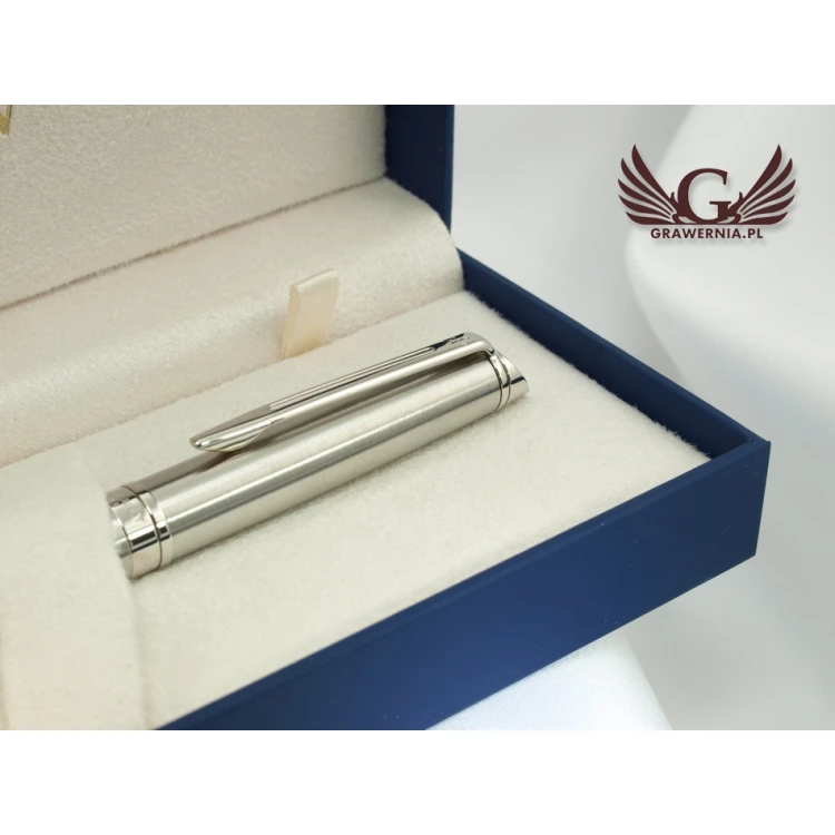Ewiges Füllfederhalter WATERMAN HEMISPHERE - Satinstahl CT - WAT026