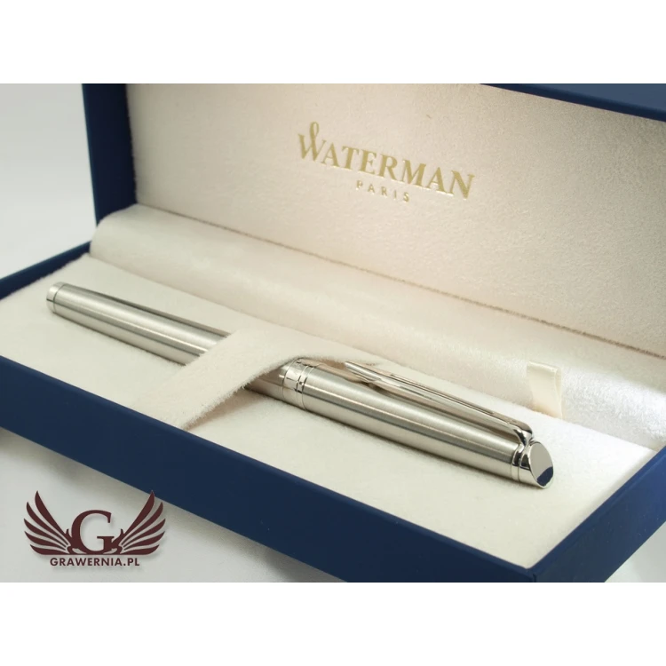 Ewiges Füllfederhalter WATERMAN HEMISPHERE - Satinstahl CT - WAT026