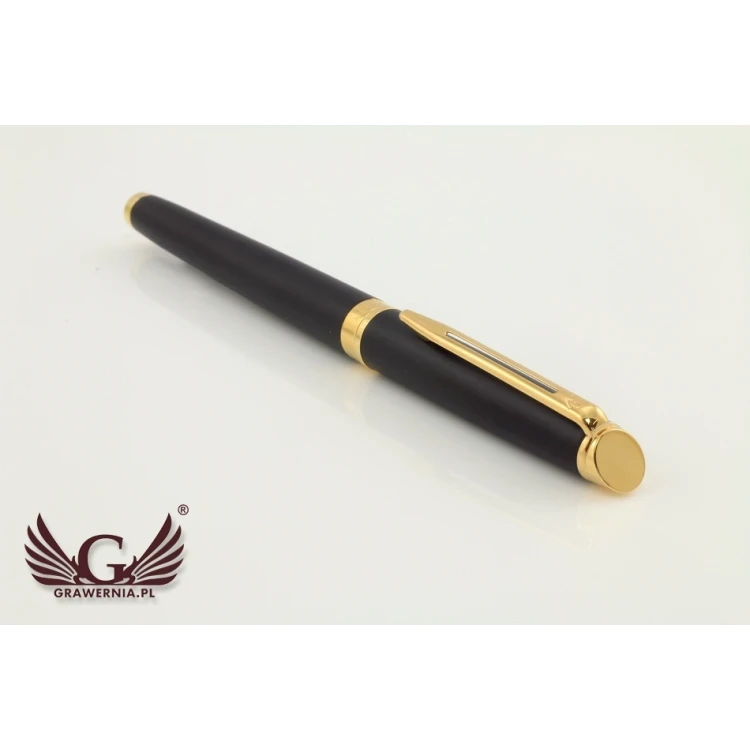 Ewiges Füllfederhalter WATERMAN HEMISPHERE - Mattschwarz GT - WAT027