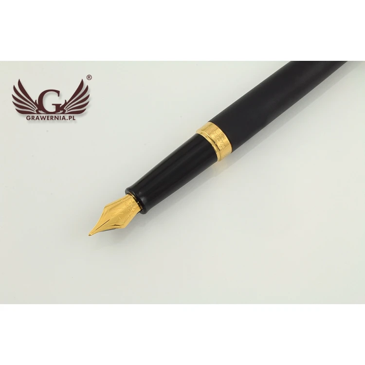 Ewiges Füllfederhalter WATERMAN HEMISPHERE - Mattschwarz GT - WAT027