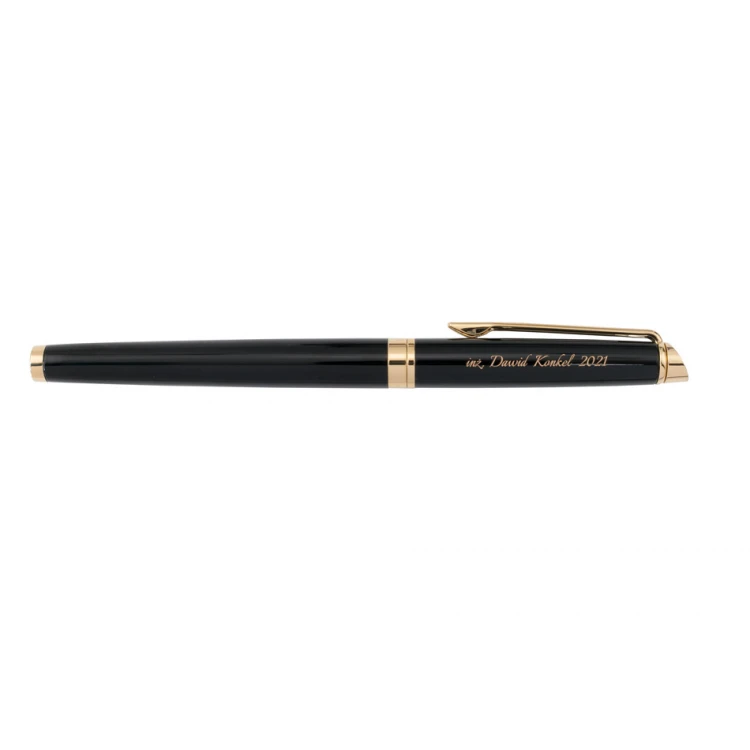 Ewiges Füllfederhalter WATERMAN HEMISPHERE - Mars Schwarz GT - WAT029