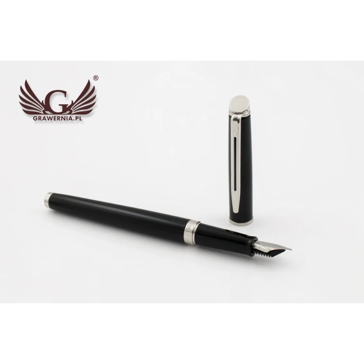 Ewiges Füllfederhalter WATERMAN HEMISPHERE - Mars Schwarz CT - WAT018