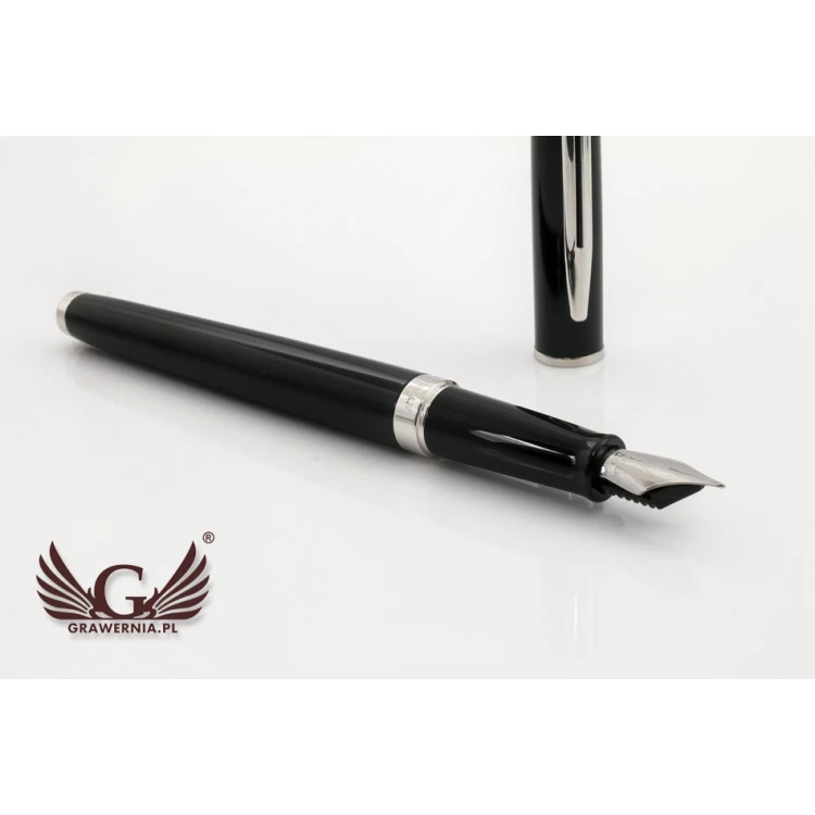 Ewiges Füllfederhalter WATERMAN HEMISPHERE - Mars Schwarz CT - WAT018