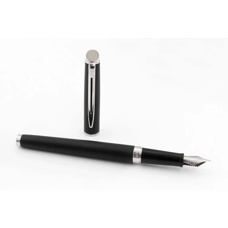 Ewiges Füllfederhalter WATERMAN HEMISPHERE - matte Schwarz CT - WAT031