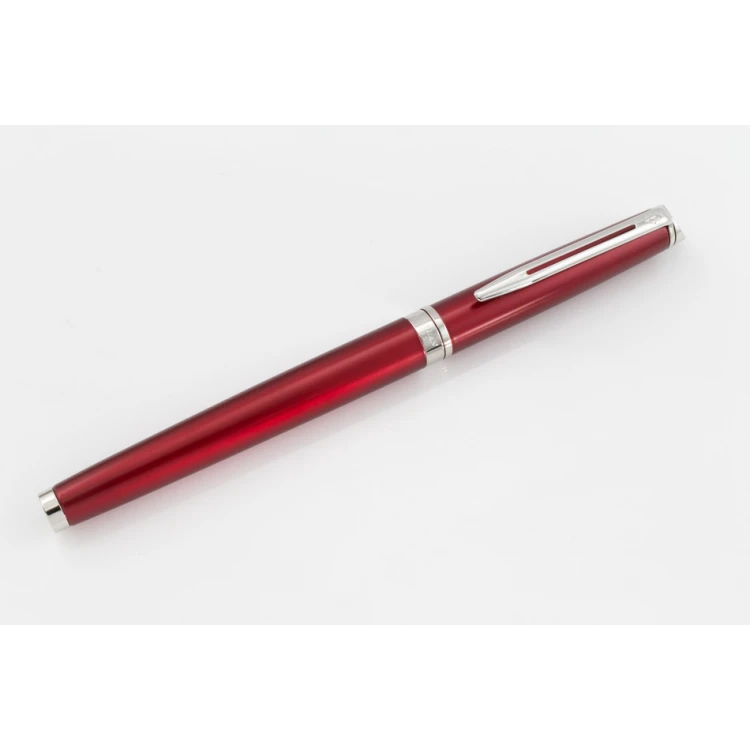 Ewiges Füllfederhalter WATERMAN HEMISPHERE - rote Lack CT - WAT012