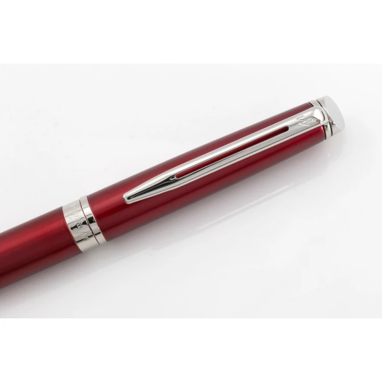 Ewiges Füllfederhalter WATERMAN HEMISPHERE - rote Lack CT - WAT012