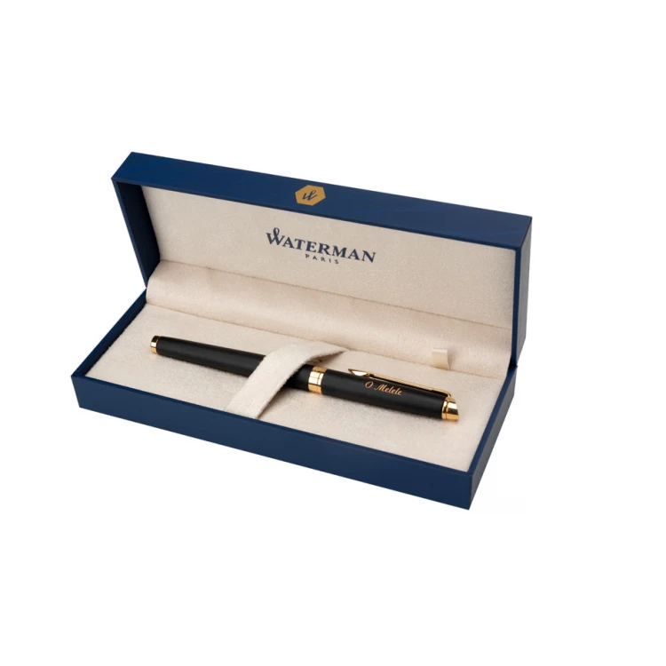 Ewiges Füllfederhalter WATERMAN HEMISPHERE - Mattschwarz GT - WAT027