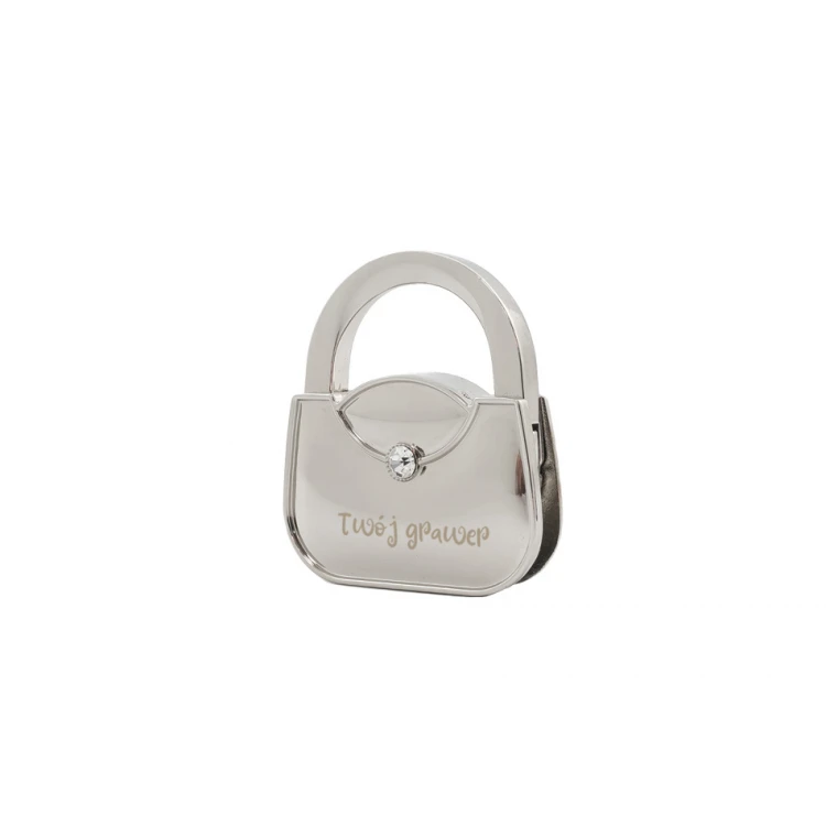 Taschenhalter mit individueller Gravur - Lady - BP94