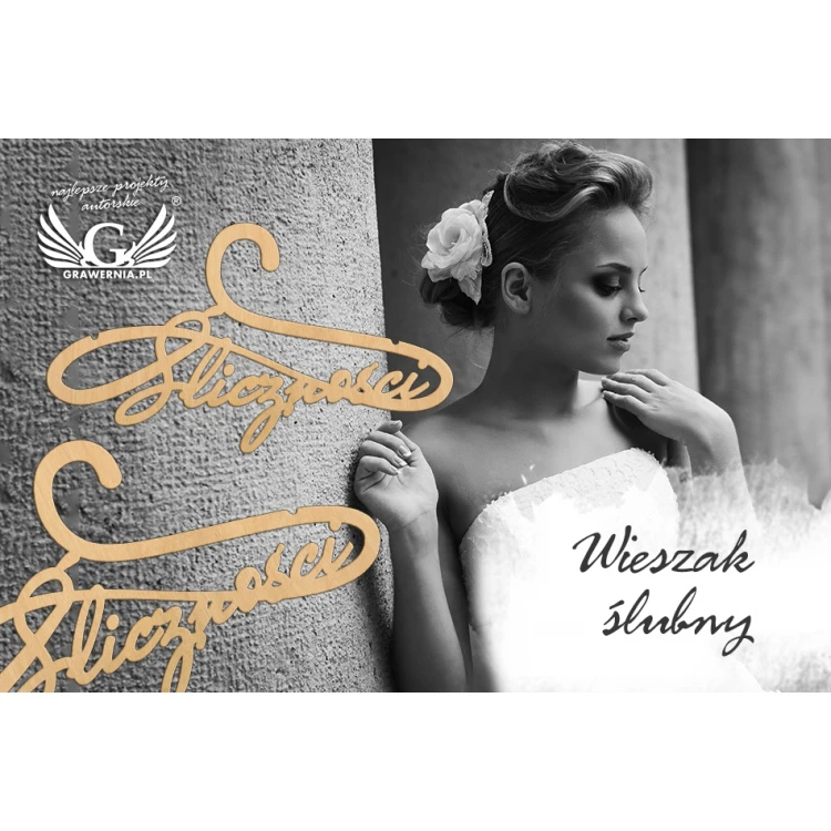 Hochzeitsbügel - Schönheiten - Lasergeschnitten - WIS003
