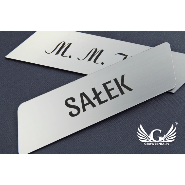 Türschild - verschiedene Formen