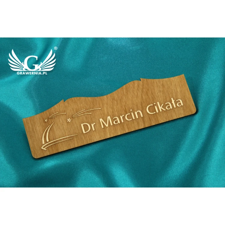 Türschild aus Sperrholz - T033-DREW