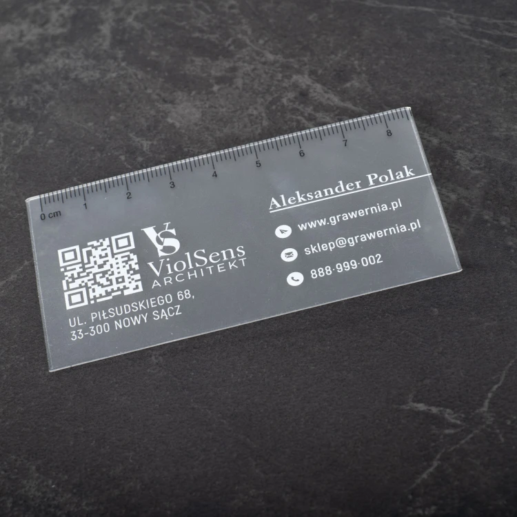 Satinierte, gefrostete Visitenkarten - WIZ046 - farbiger UV-Druck