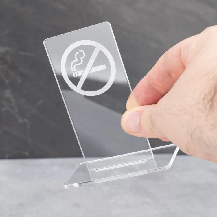 Rauchverbot für Zigaretten - Acrylmodell Z002