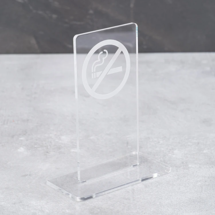 Rauchverbot für Zigaretten - Acrylmodell Z002
