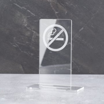 Rauchverbot für Zigaretten - Acrylmodell Z002