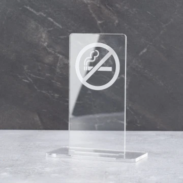Rauchverbot für Zigaretten - Acrylmodell Z002