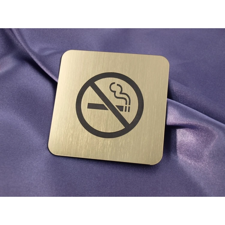 Rauchen verboten - Schild 80x80mm