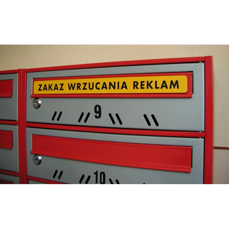 VERBOT VON WERBUNG EINWERFEN - verschiedene Versionen