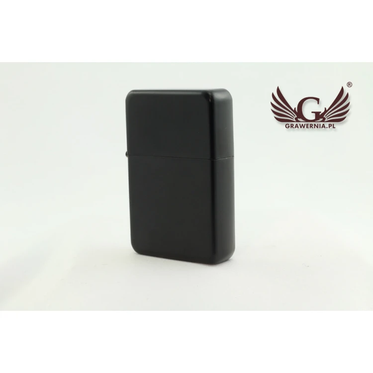 Feuerzeug Tasman Black Spray - TAS003