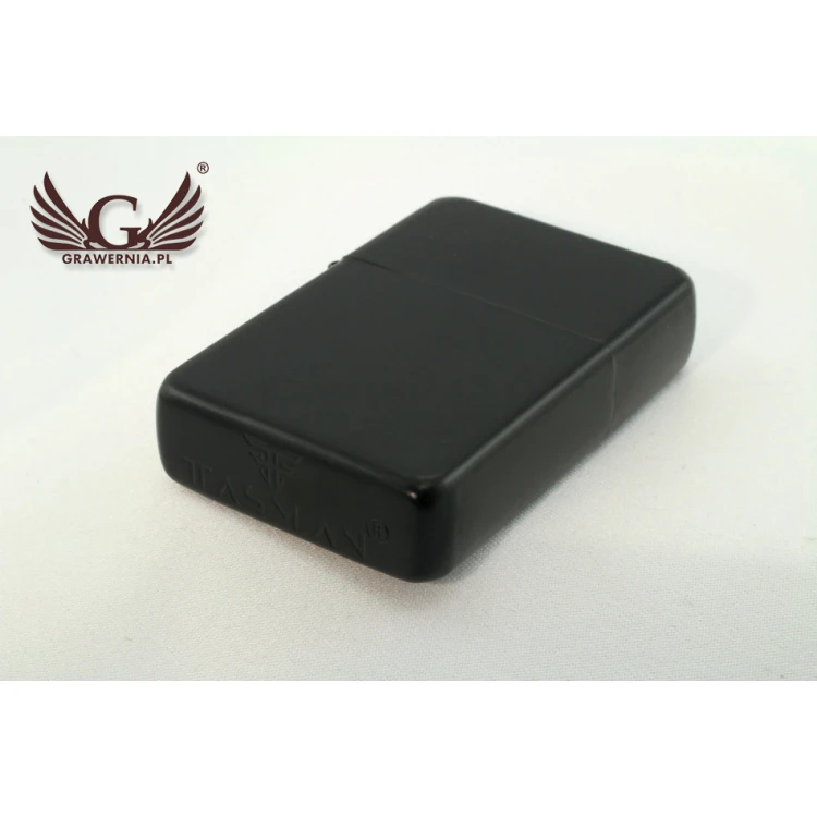 Feuerzeug Tasman Black Spray - TAS003