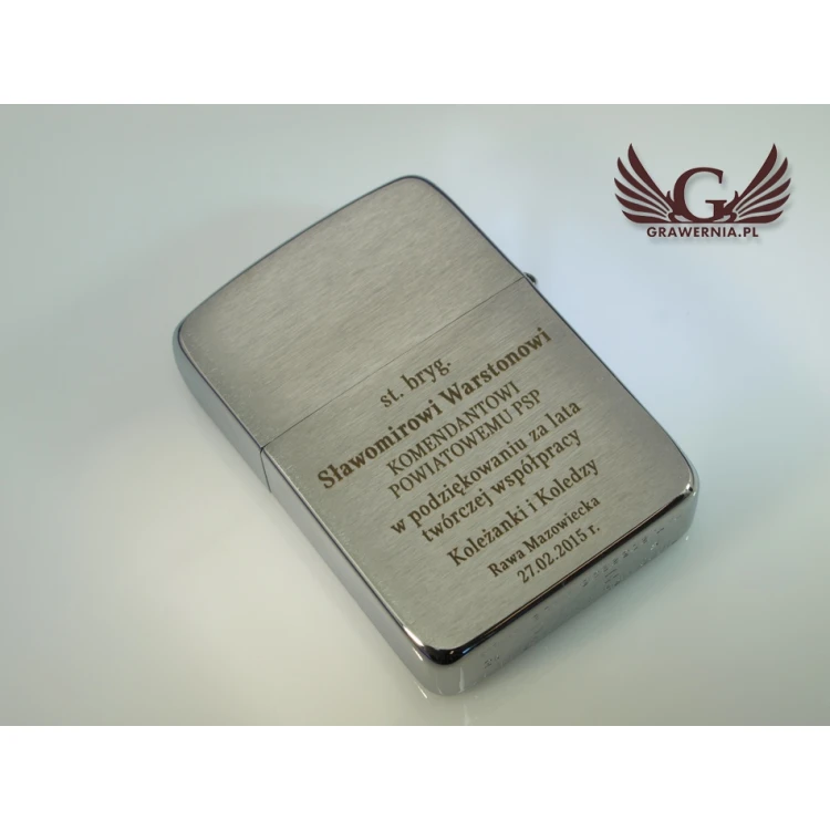 ZIPPO Feuerzeug 1941 Replica Gebürstetes Chrom - ZIP051