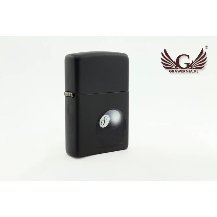 ZIPPO Feuerzeug 8-Ball Black Matte - ZIP034