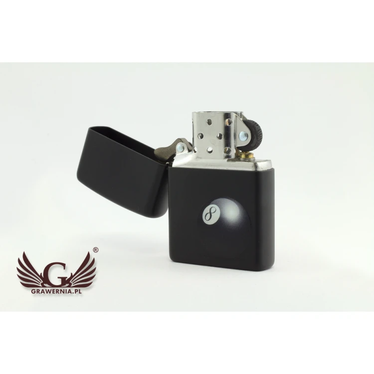 ZIPPO Feuerzeug 8-Ball Black Matte - ZIP034