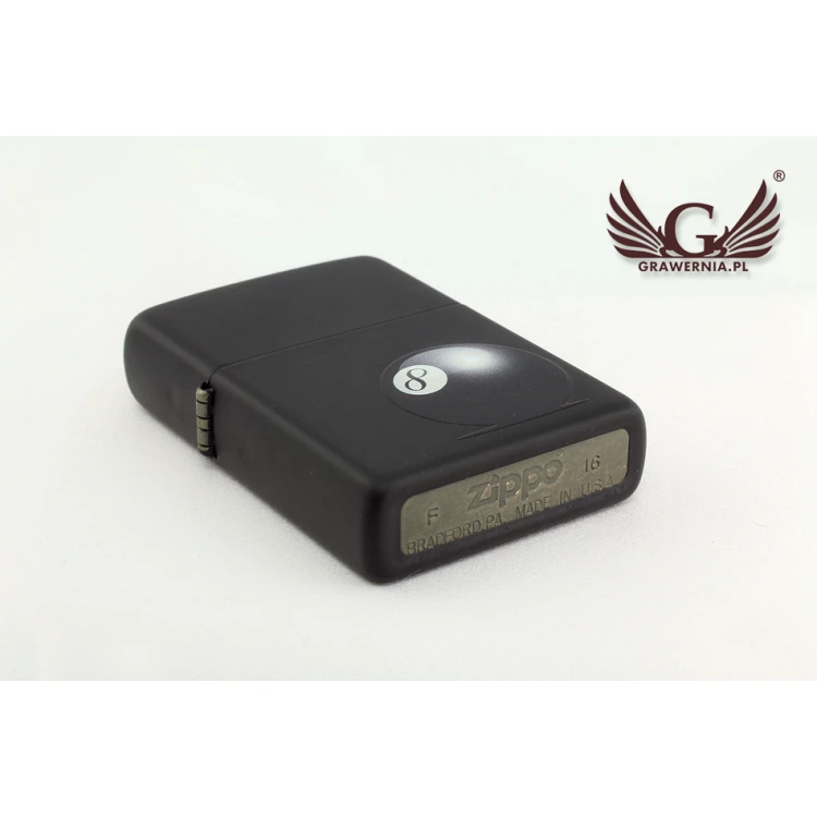 ZIPPO Feuerzeug 8-Ball Black Matte - ZIP034