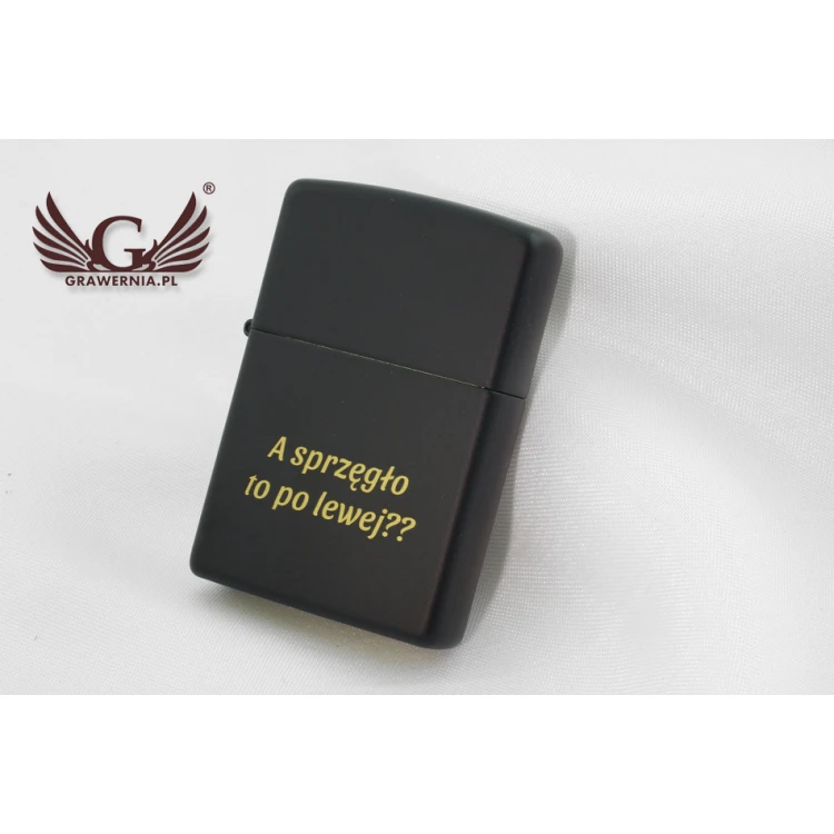 ZIPPO Feuerzeug Black Matte - ZIP030